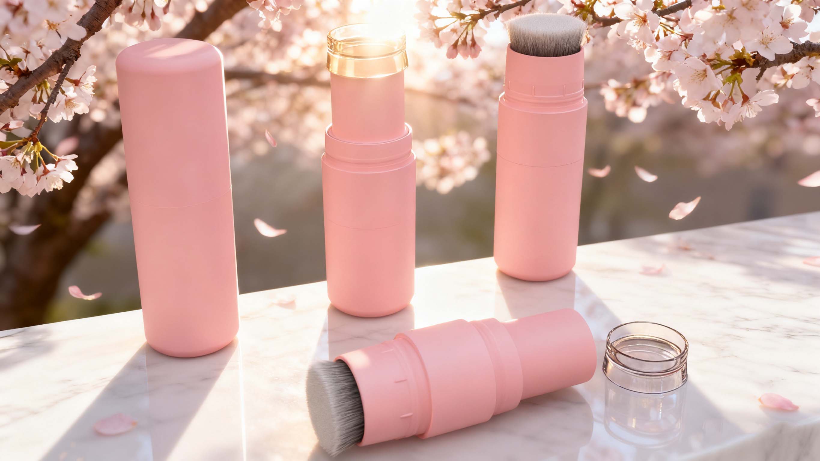 Jak połączyć puder w sztyfcie z główką szczoteczki, aby uzyskać maksymalną skuteczność?