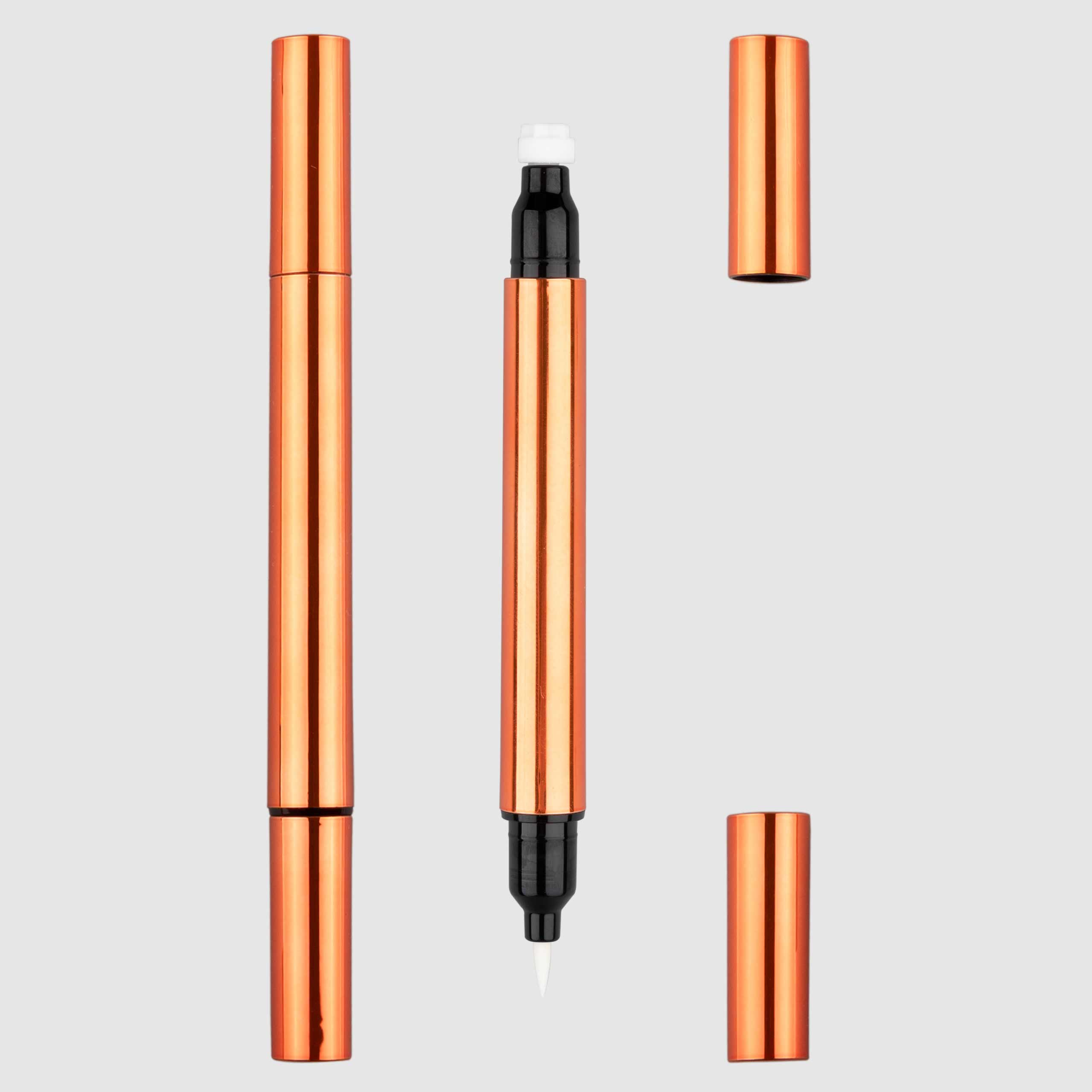 Płynny eyeliner z opakowaniem znaczków